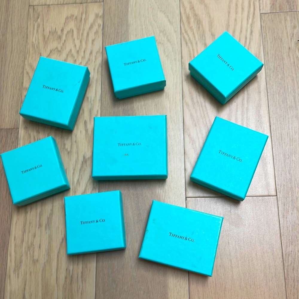 Tiffany boxes